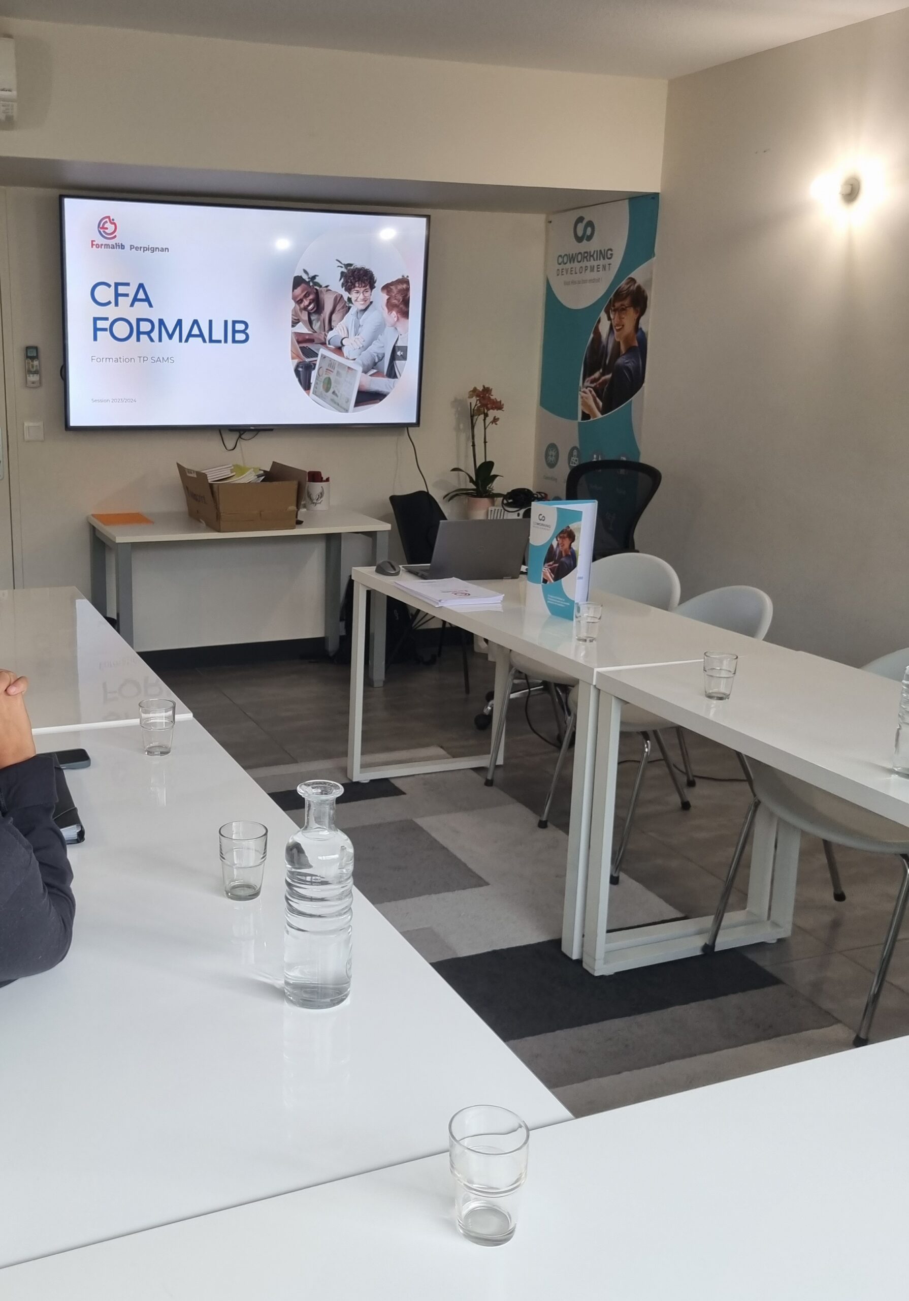 Salle pour la formation secrétaire médical de Formalib